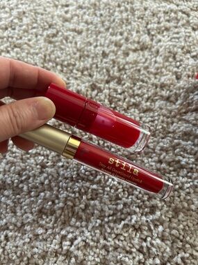 Stila & Clinique red lip bundle